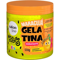 Imagem da oferta Salon Line Gelatina Capilar Hidratante Maracujá #todecacho Kids Vegana - Para Cabelos Ondulados Cacheados e Crespos Sal