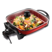 Imagem da oferta Panela Elétrica Grill Pe-49-rc 1200w - Mondial