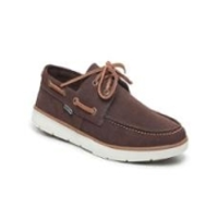 Imagem da oferta Sapato Dockside Masculino em Couro Camurça Mocassim Casual Leve e Confortável