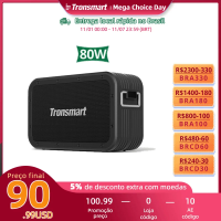 Imagem da oferta Alto-falante Tronsmart Force Max 80W Alto-falante Bluetooth poderoso com TWS Bluetooth 5.0 IPX6 à prova d'águ