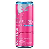 Imagem da oferta Energético Frutas Vermelhas Zero Açúcar Red Bull The Spring Edition Lata 250ml