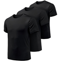 Imagem da oferta Kit com 3 Camisetas Dry Fit Manga Curta