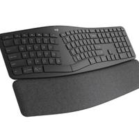 Imagem da oferta Teclado Sem Fio Ergonômico Logitech Ergo K860 Suporte Descanso De Pulso, Tecido Resistente A Manchas Bluetooth