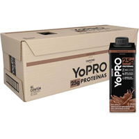 Imagem da oferta Pack YoPRO Bebida Láctea UHT Chocolate 25g de Proteínas 250ml - 24 unidades