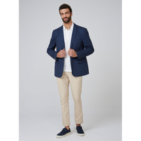 Imagem da oferta Blazer Sarja Classic Marinho Dudalina Masculino