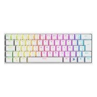 Imagem da oferta Teclado Mecânico Gamer KBM! GAMING TG600 Branco 60% e ABNT2 RGB Switch Gateron Blue - KGTG600BRAZ