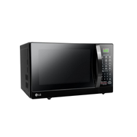 Imagem da oferta Micro-ondas LG Easy Clean Grill Quartzo Preto 30L MH7097ARA 220V