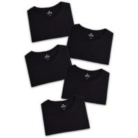 Imagem da oferta Kit Com 5 Camisetas Básicas Hering - Masculina