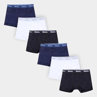 Imagem da oferta Kit 6 Cuecas Boxer Mash - Infantil