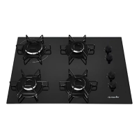 Imagem da oferta Cooktop Mueller 4 Bocas com Queimador Ultra Chama MCG114BG1 127V/220V