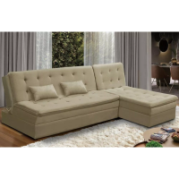 Imagem da oferta Sofá Cama King 5 Lugares 2,70m Alice Suede