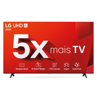 Imagem da oferta Smart TV 4K 55\" LG UHD 55UT8050 Processador A5 Ger7 AI Alexa\/Chromecast integrado Otimizador de Jogos webOS 24 Con