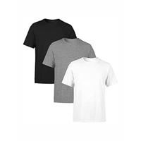 Imagem da oferta Kit Com 3 Camisetas Manga Curta Masculina Colors - Colorido