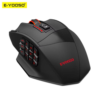 Imagem da oferta Mouse Gamer E-YOOSO X-39 USB 16400 DPI PAW3327 19 Botões Programáveis