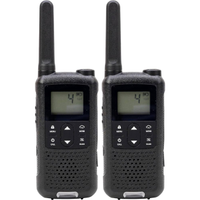 Imagem da oferta Kit 2 Rádios Haiz Mini Walkie Talkie Com Lanterna PMR446 16 Canais HZ-T22