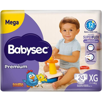 Imagem da oferta Fralda Babysec Galinha Pintadinha Premium Xg Com 26 Fraldas