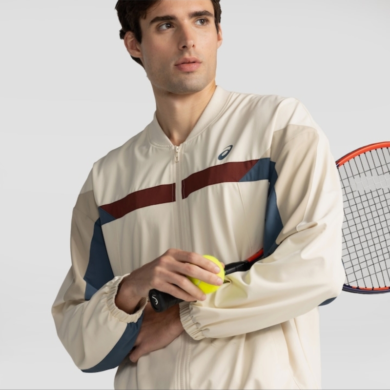 Jaqueta Asics Recortada Racket - Masculina