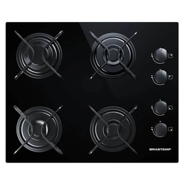 Imagem da oferta Cooktop Brastemp 4 Bocas Ative! - BDD61AEUNA