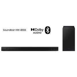 Imagem da oferta Soundbar Samsung HWB555 2.1 Canais Wireless Dolby Digital 2.0 Modo Game Multiconexão por Bluetooth