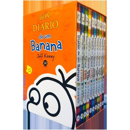 Imagem da oferta Livro Box - Diário De Um Banana - 10 Volumes