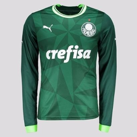 Imagem da oferta Camisa Puma Palmeiras I 2023 Manga Longa