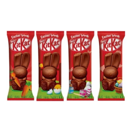 Imagem da oferta 4 Unidades Coelho de Chocolate Kitkat 29g - Nestlé
