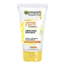 Imagem da oferta Garnier Skin Active Limpeza Facial Vitamina C 120gr -