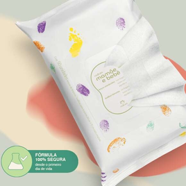 Imagem da oferta Kit com 03 pacotes de Lenços Umedecidos sem Fragrância Mamãe e Bebê