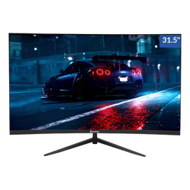 Imagem da oferta Monitor Brazilpc 31.5 Pol Widescreen 75hz Curvo Fhd Framless Cor Preto 110v/220v