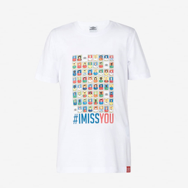 Imagem da oferta Camiseta Personalizada Juvenil Panini #IMissYou - Tam 6