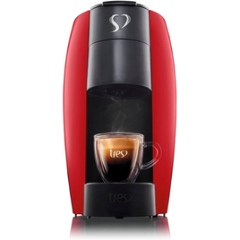 Imagem da oferta Cafeteira Espresso LOV Vermelha Automática 127V - TRES 3 Corações