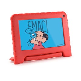 Imagem da oferta Tablet Infantil Turma da Monica Multi com Controle Parental Wi-fi Tela 7" + 4GB RAM + 64GB - NB415