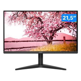 Imagem da oferta Monitor AOC B1 21.5" LED 6,5ms 75Hz FHD LowBlue Mode/FlickerFree VGA/HDMI - 22B1HM5