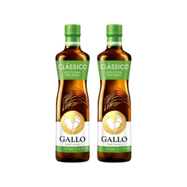 Imagem da oferta Kit com 2 Unidades  Azeite de Oliva Gallo Clássico Extravirgem - 500ml