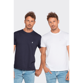 Imagem da oferta Kit 2 Camisetas Masculinas Básicas Polo Wear Sortido