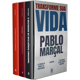 Imagem da oferta Coleção Transforme Sua Vida - Pablo Marçal - Box com 3 Livros