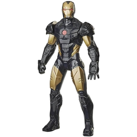 Imagem da oferta Marvel Boneco Homem de Ferro Olympus Preto e Dourado