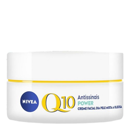 Imagem da oferta Creme Facial Nivea Antissinais Q10 Power Dia FPS30 Pele Mista a Oleosa - 50g