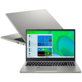 Imagem da oferta Notebook Acer Vero AV15-51-58ZM i5 Windows 11 Home 8Gb 512Gb SSD 15.6” Sustentável PCR Reciclado