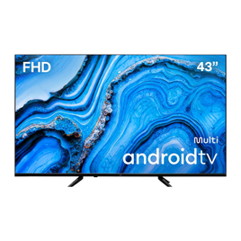 Imagem da oferta Smart TV Dled 43" FHD Multi Android 11 3 HDMI 2 USB - TL046M