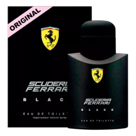 Imagem da oferta Perfume Ferrari Scuderia Black Edt 125ml Masculino Original Lacrado