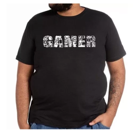 Imagem da oferta Camiseta Icons Gamer Tradicional