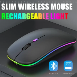 Imagem da oferta Mouse Bluetooth Sem Fio 2.4G Dec-04