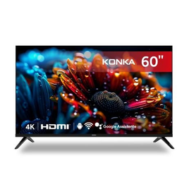 Imagem da oferta Smart TV Konka LED 60" UHD 4K Design sem bordas Google Assistant e Android TV com Bluetooth - UDG60QR680LN