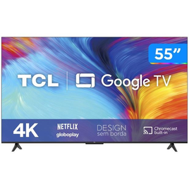 Imagem da oferta Smart TV 55 4K LED TCL 55P635 VA Wi-Fi Bluetooth HDR Google Assistente 3 HDMI 1 USB