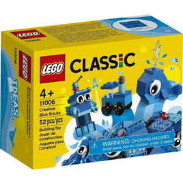 Imagem da oferta Blocos de Montar Lego Classic Peças Criativas Azul 11006