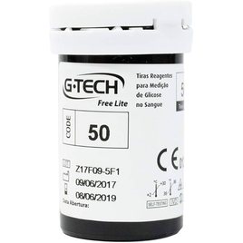 Imagem da oferta G-Tech Tiras Reagentes Lite (Caixa Com 50 Unidades)