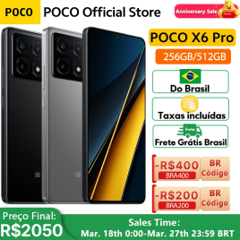 Imagem da oferta POCO-Smartphone Versão Global Dimensão 8300-Ultra 5G Dot Display 64MP NFC Dimensão AMOLED NFC Dimensão 667