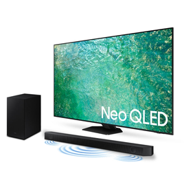 Imagem da oferta Combo Smart TV Samsung 55'' Neo QLED 4K 55QN85C + Soundbar HW-Q600C/ZD