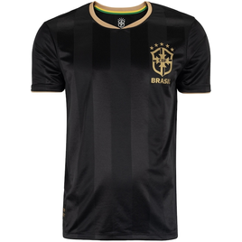 Imagem da oferta Camiseta Seleção do Brasil CBF Masculina Jacquard